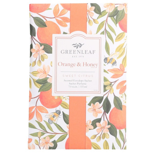 Greenleaf Orange & Honey Große Duftbeutel 