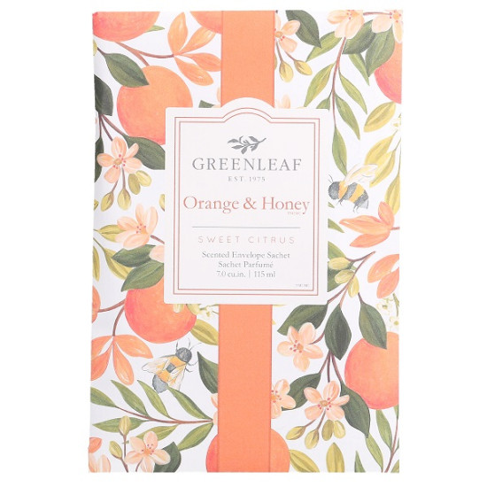 Greenleaf Orange & Honey Groot Geurzakje Greenleaf Orange & Honey Groot Geurzakje